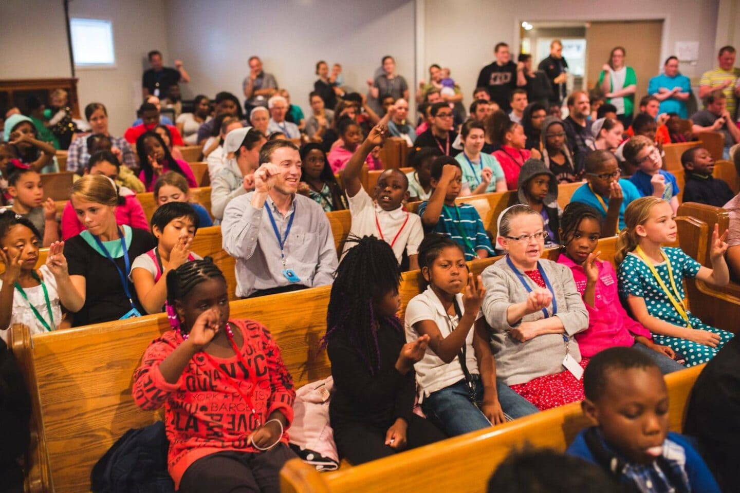 General assembly at Cornerstone Ministries Boys & Girls Club in Elkhart, IN