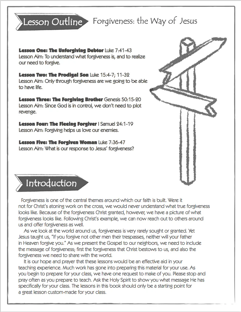 Way of Jesus VBS curriculum lesson sample